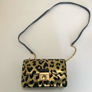 Milly Leopard Crossbody